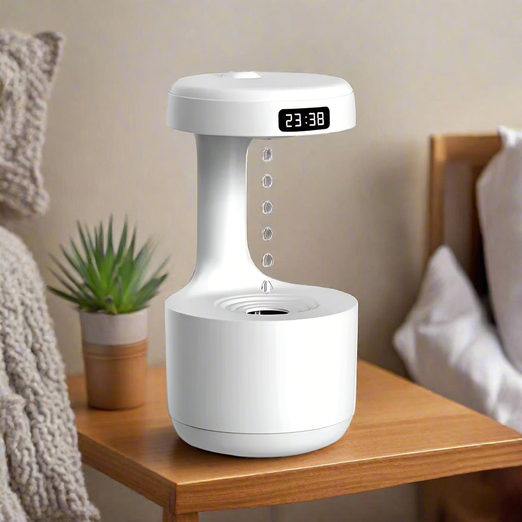 Anti-Gravity Water Drop Humidifier – Moisturize Your Space with a Touch of Magic