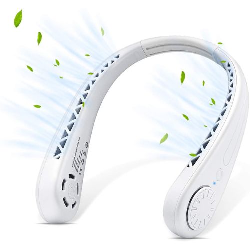 BreezeBand™ Hands-Free Neck Fan – 360° Cool Comfort On the Go