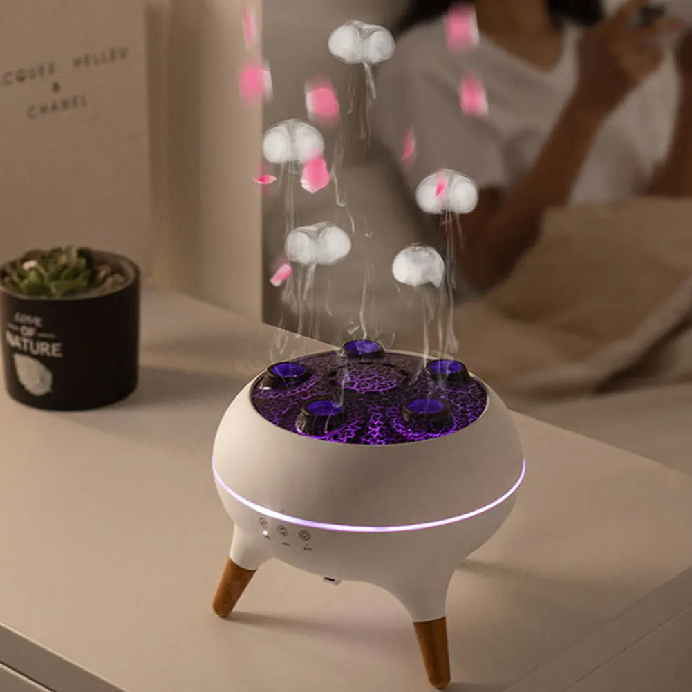 🐙 Jellyfish LED Diffuser – Breathe, Glow, Relax