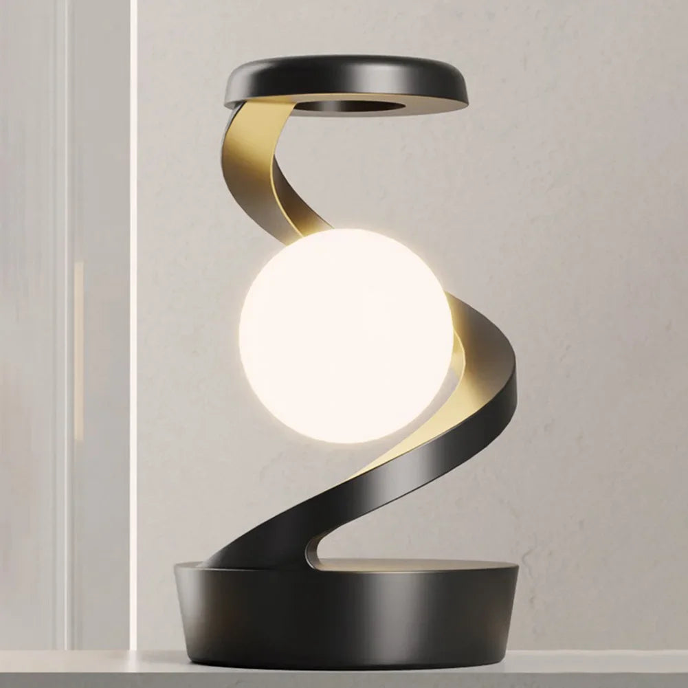 🌕 Levitating Ball Lamp – Float. Glow. Charge.